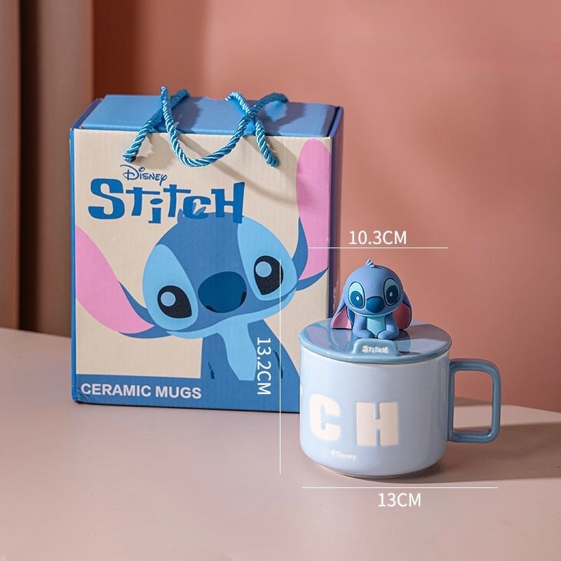 Stitch Ceramic Mug W/Gift Box – 3D Design Cup