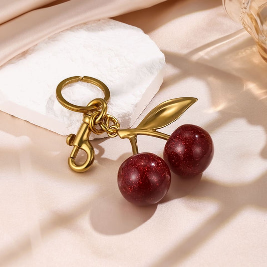 CHERRY KEYCHAIN