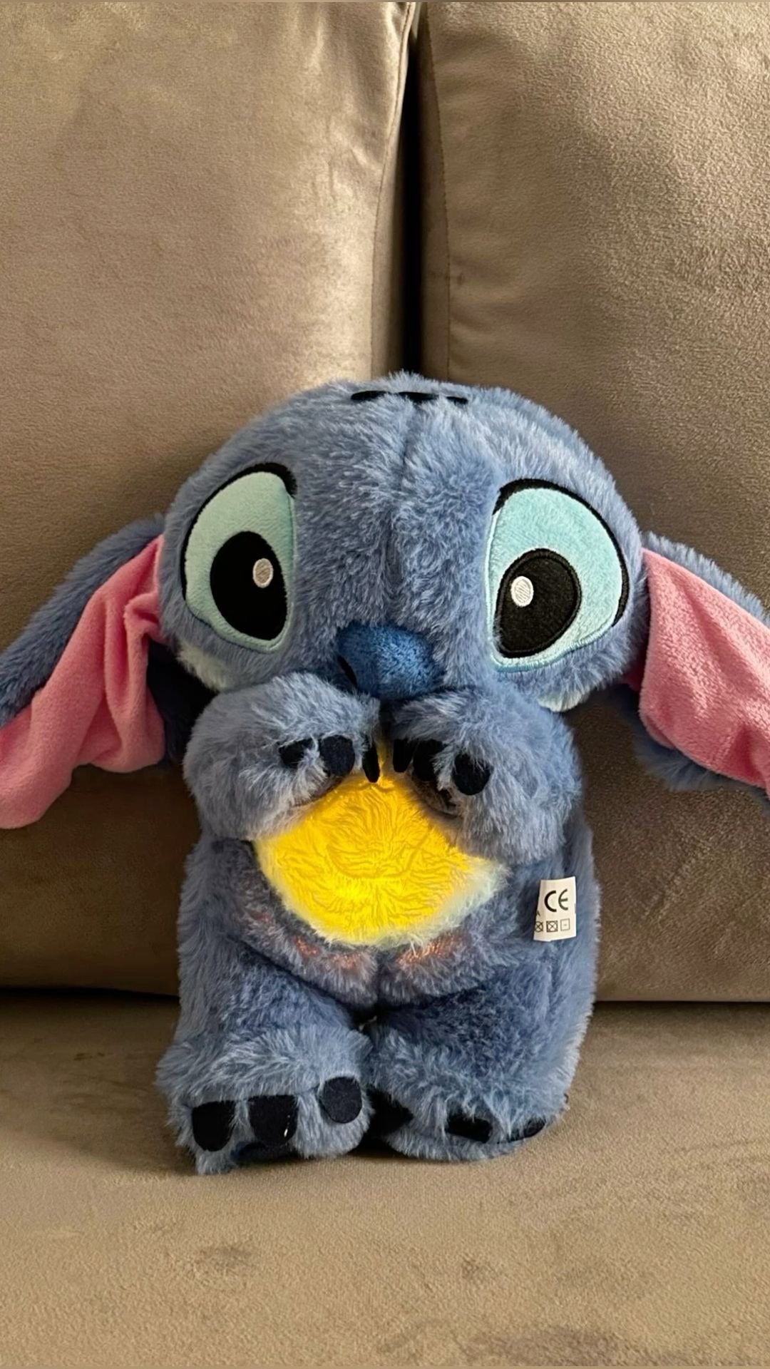 Disney Stitch Breathing Buddy – Stress Relief Plush Toy