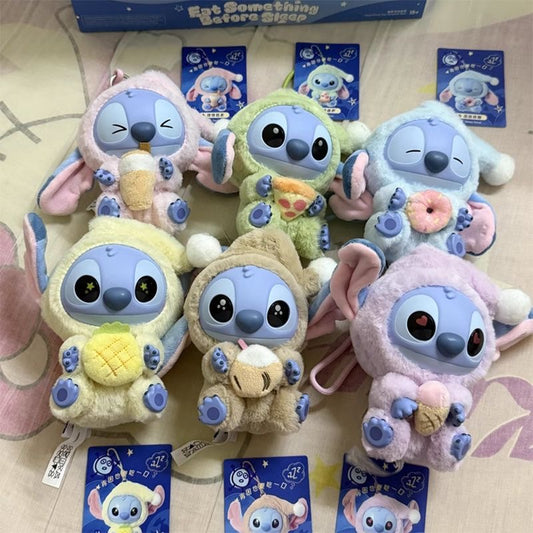 Stitch Plush Blind Box – ‘Eat Something Before Sleep’ Series