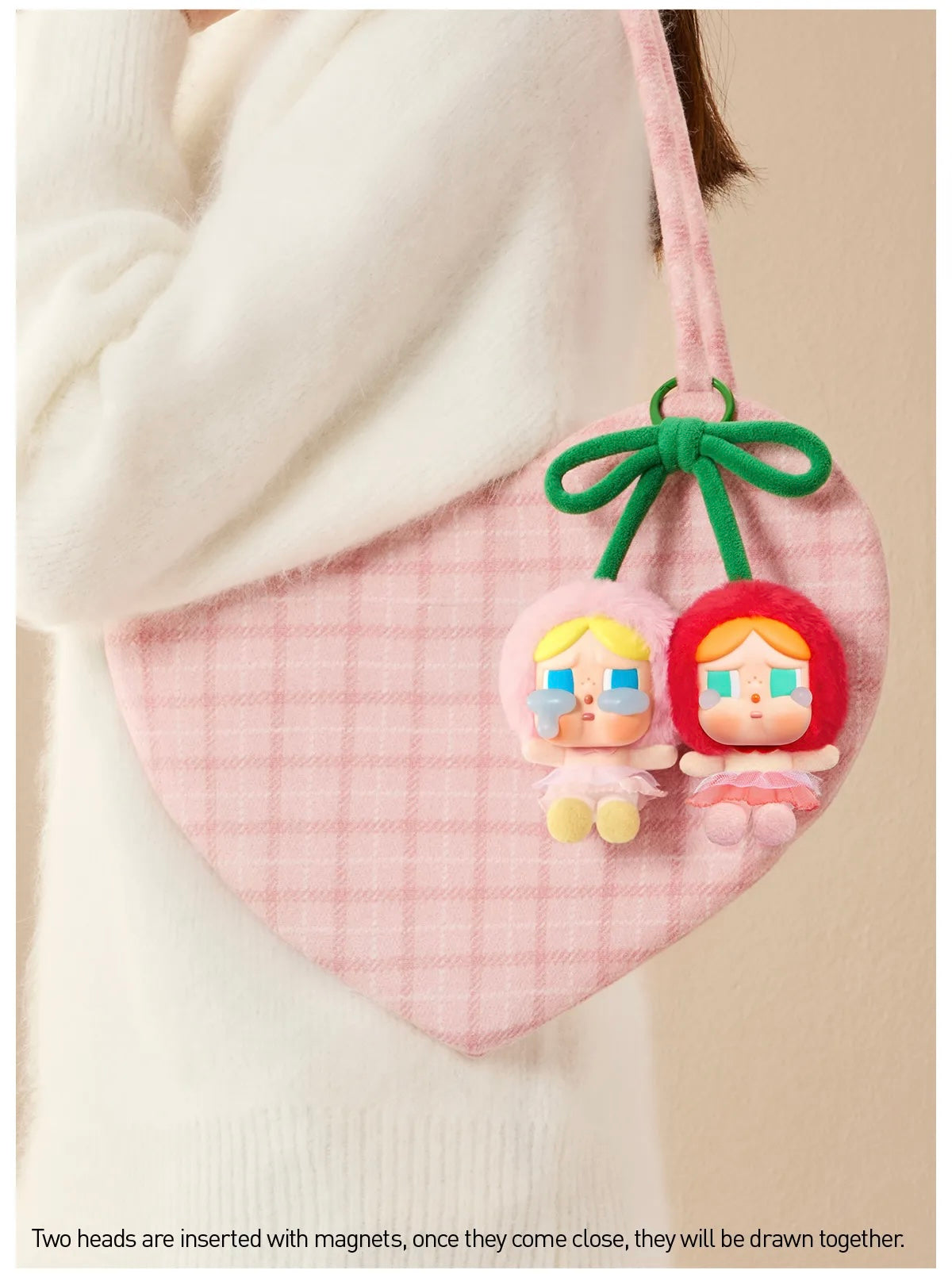 CRYBABY クライベイビー　Love You Cherry Much CRYBABY Crying For Love Series-Vinyl Plush Hanging Card